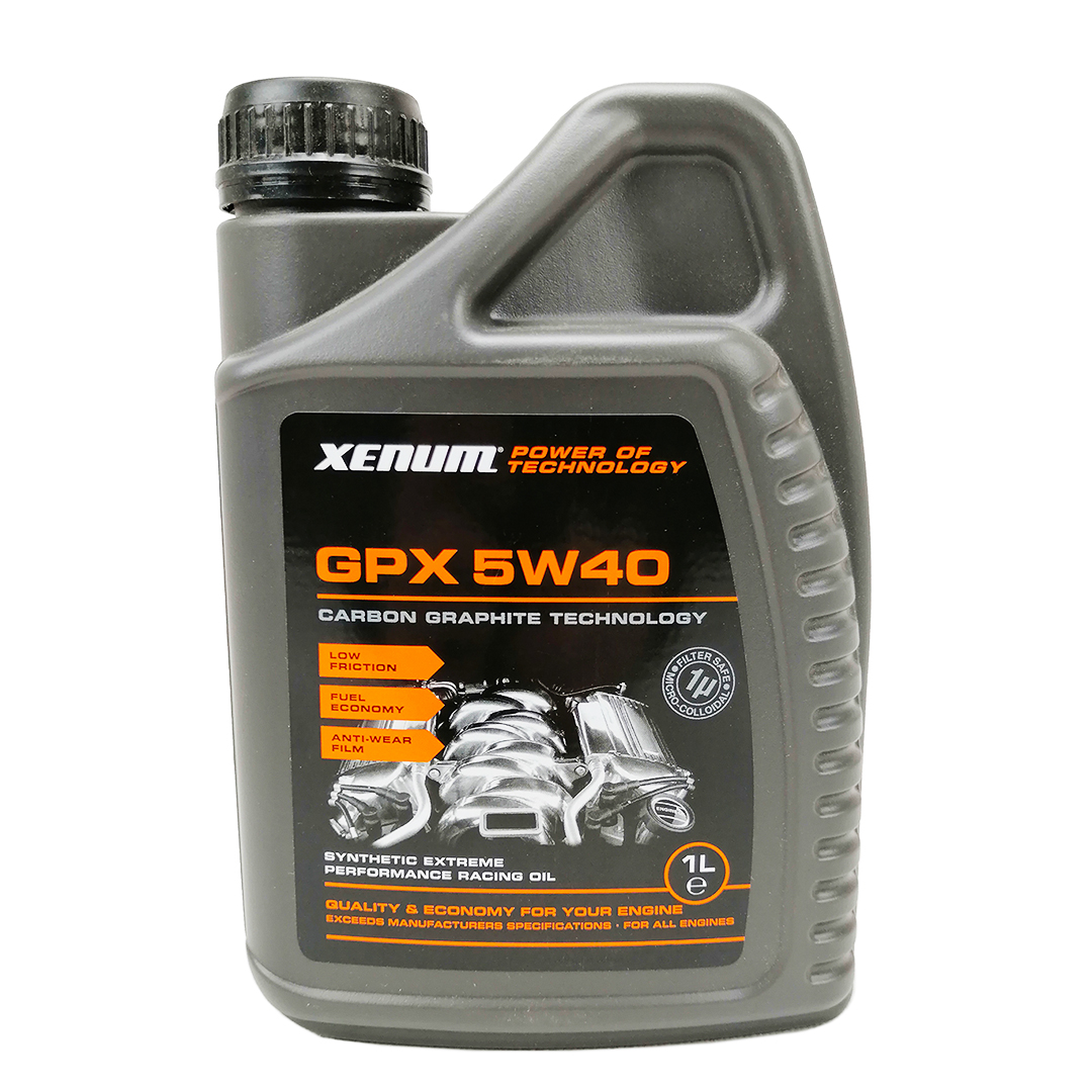 Олива моторна 5W-40 1л з графітом GPX Xenum