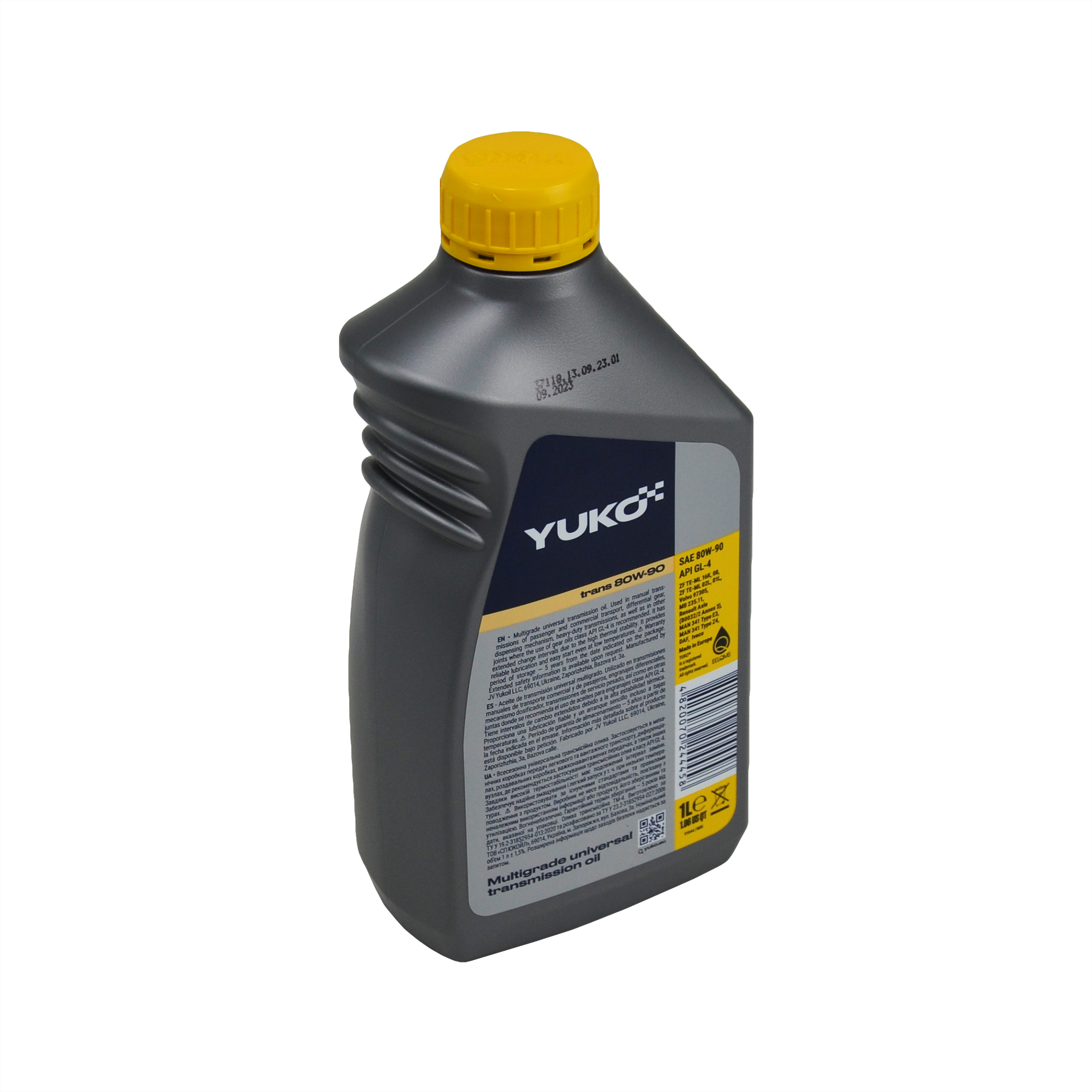 Олива трансмісійна 80W-90 1л GL-4 Trans Yuko