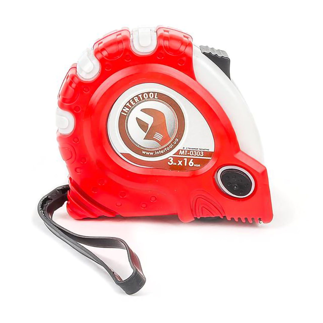 Рулетка 3 м х 16 мм Intertool