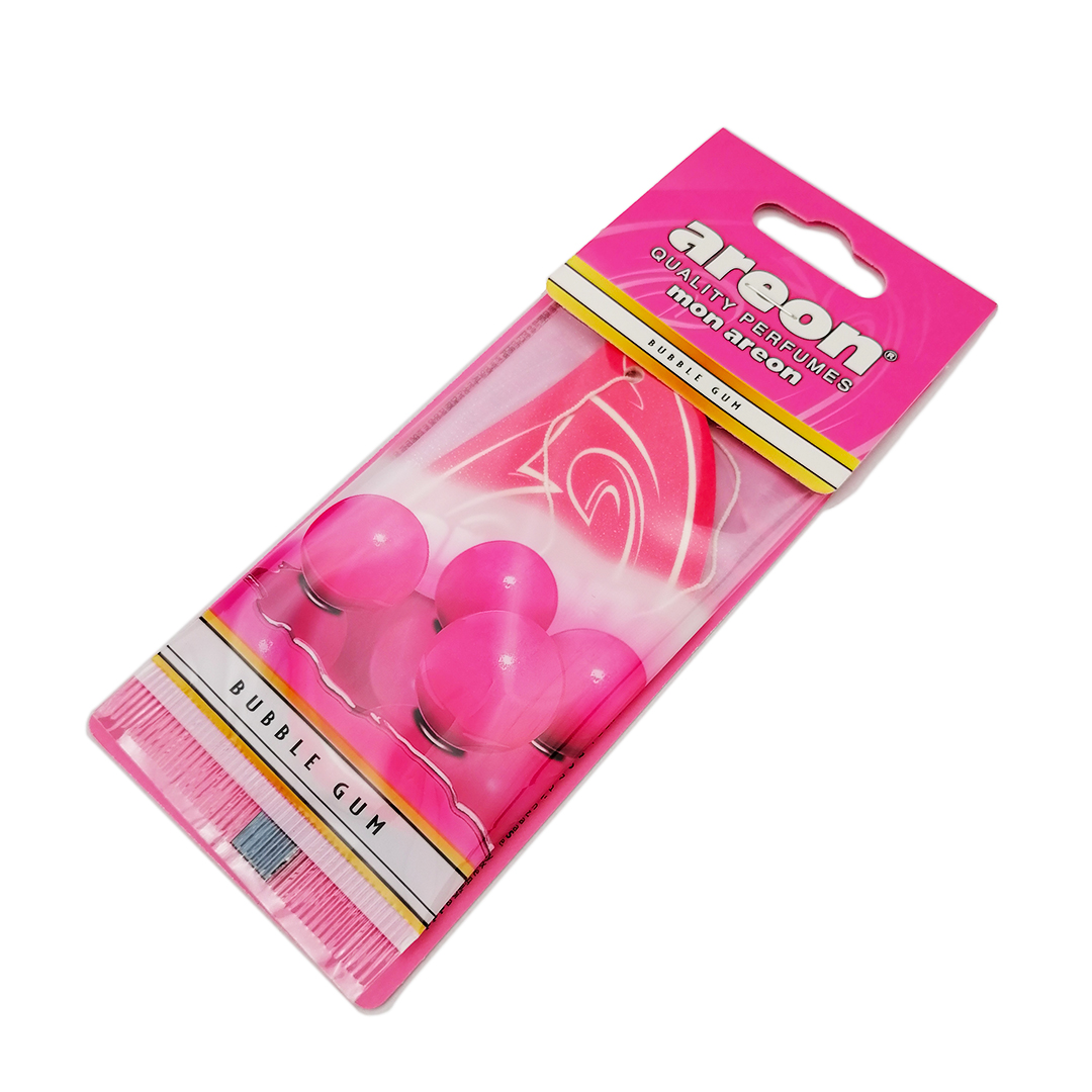 Освіжувач салону на дзеркало сухий Bubble gum (Жувальна гумка) Mon Areon