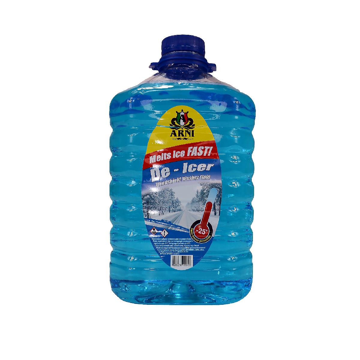 Рідина у бачок омивача зимова 4л -25°C Бабл гам Arni