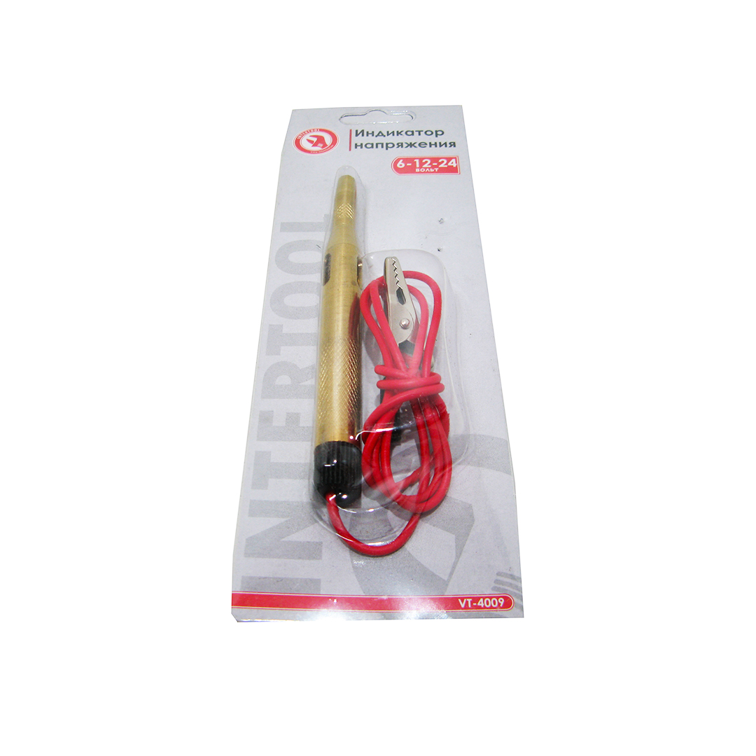 Індикатор напруги 6-12-24 В (голка) Intertool