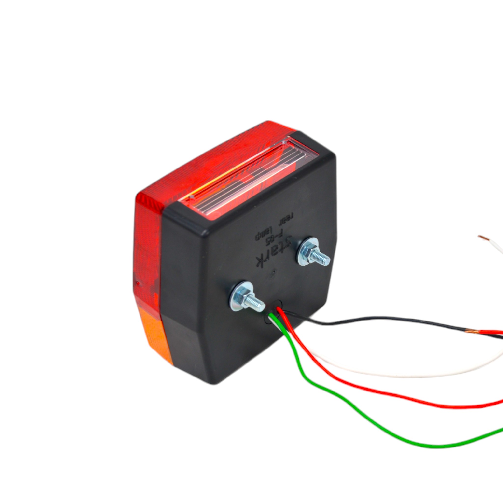 Ліхтар причепа задній малий 12V LED з підсвічуванням номера Україна