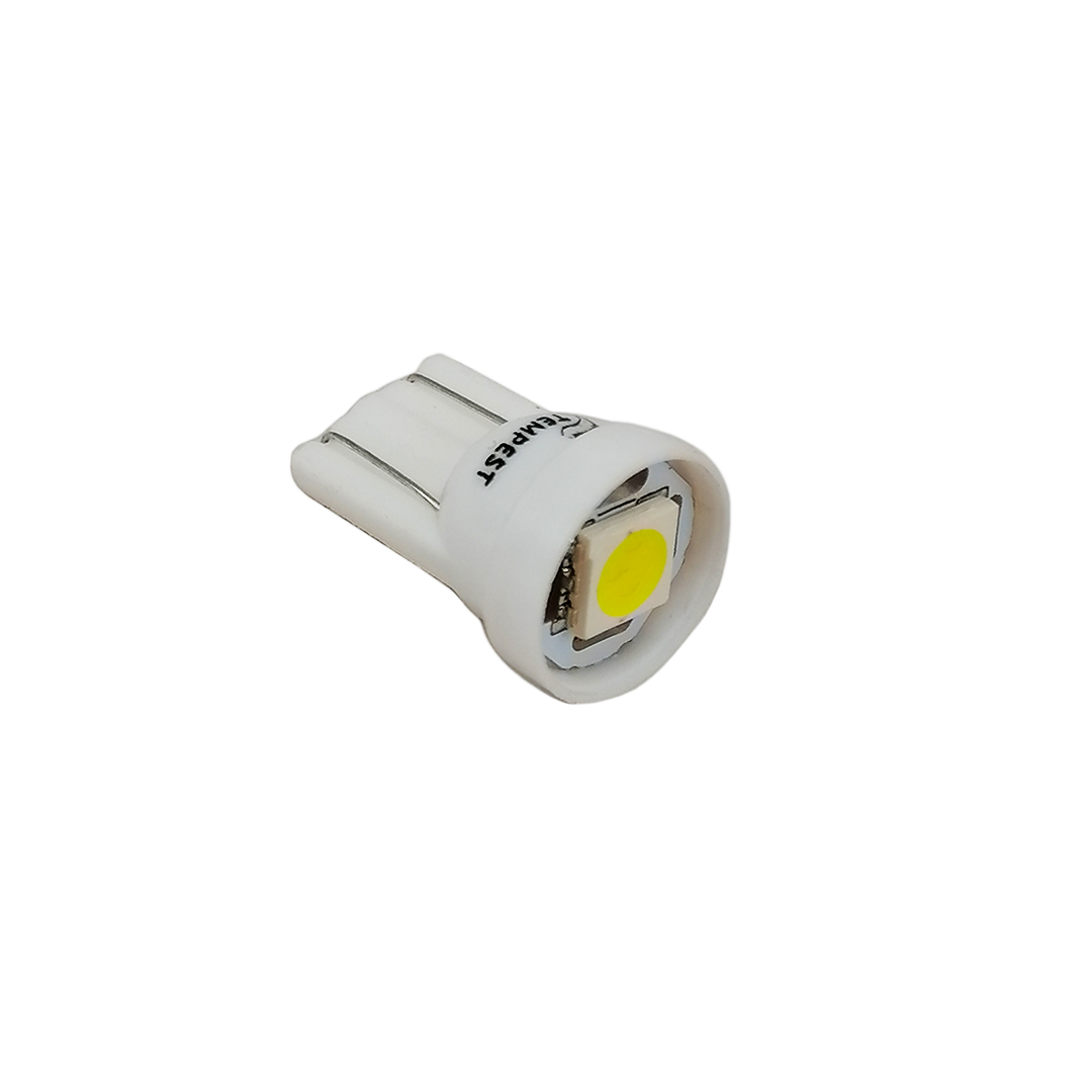 Лампа б/ц LED Т10 24V 1 діод біла WARM WHITE Tempest
