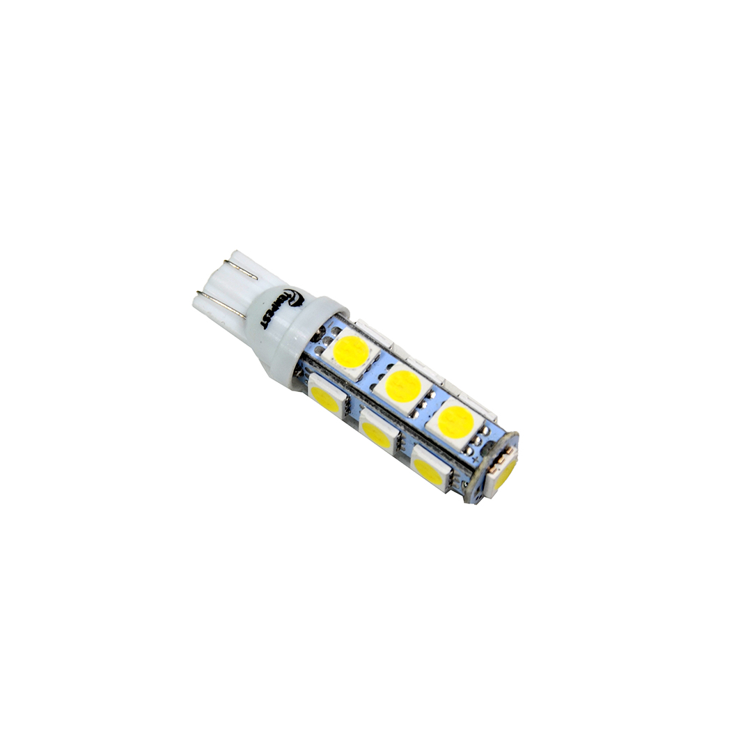 Лампа б/ц LED Т10 12V 13 діодів біла (кукурудза) Tempest