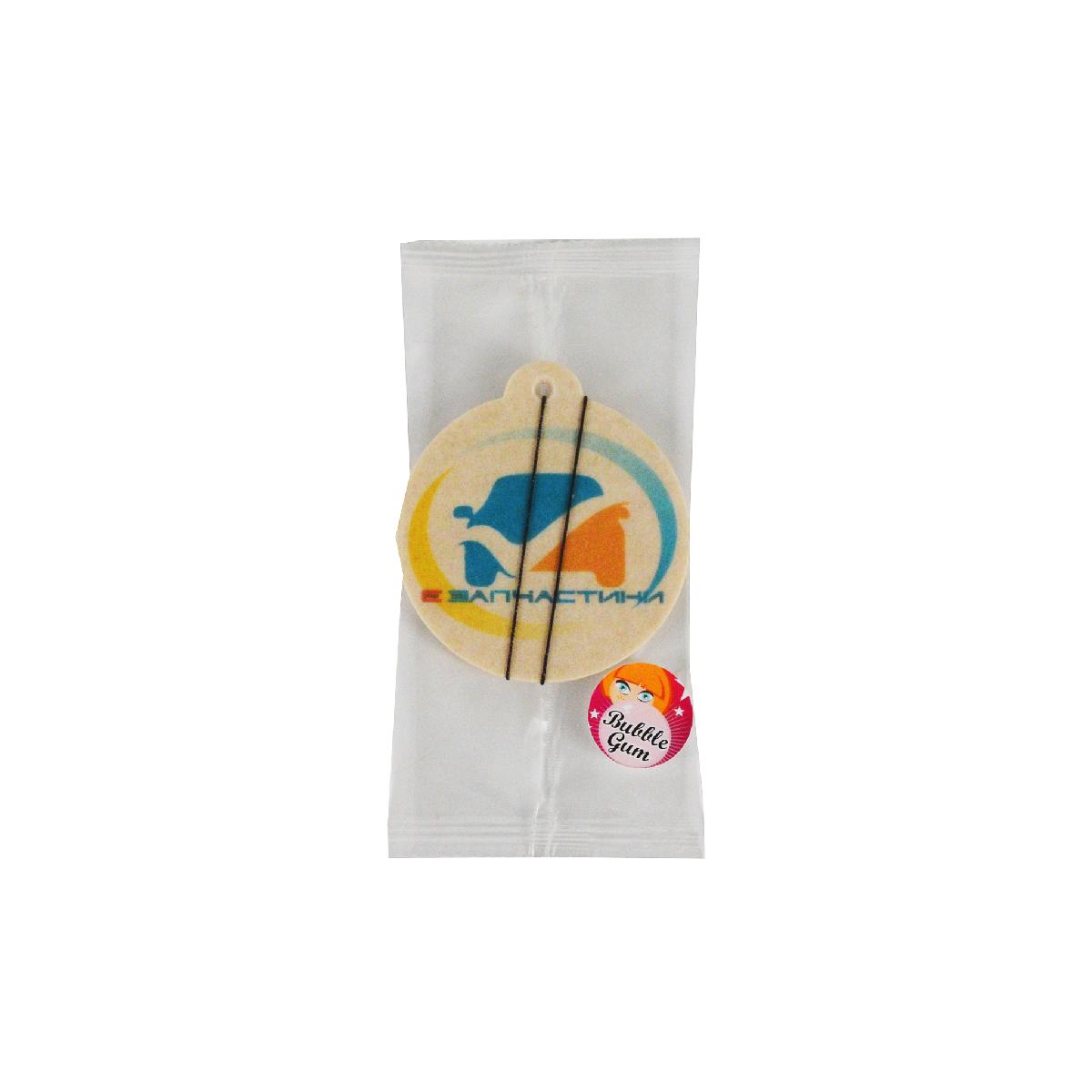 Освіжувач салону на дзеркало сухий Bubble gum (Жувальна гумка)
