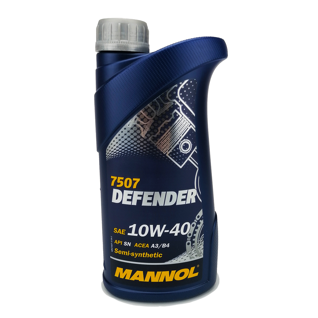 Олива моторна 10W-40 1л Stahlsynt Defender Mannol