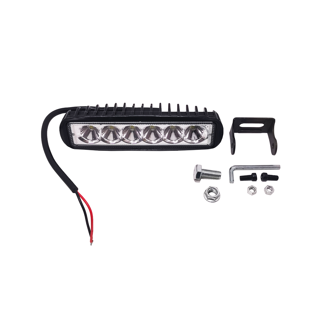 Фара LED додаткова розсіяний промінь 18W прямокутна Tempest