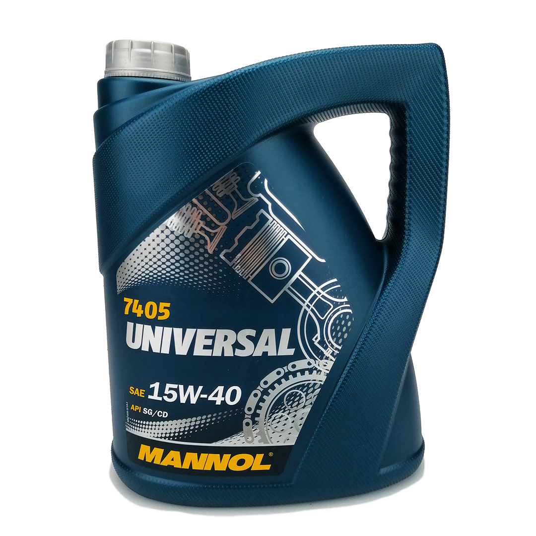 Олива моторна 15W-40 5л Universal Mannol
