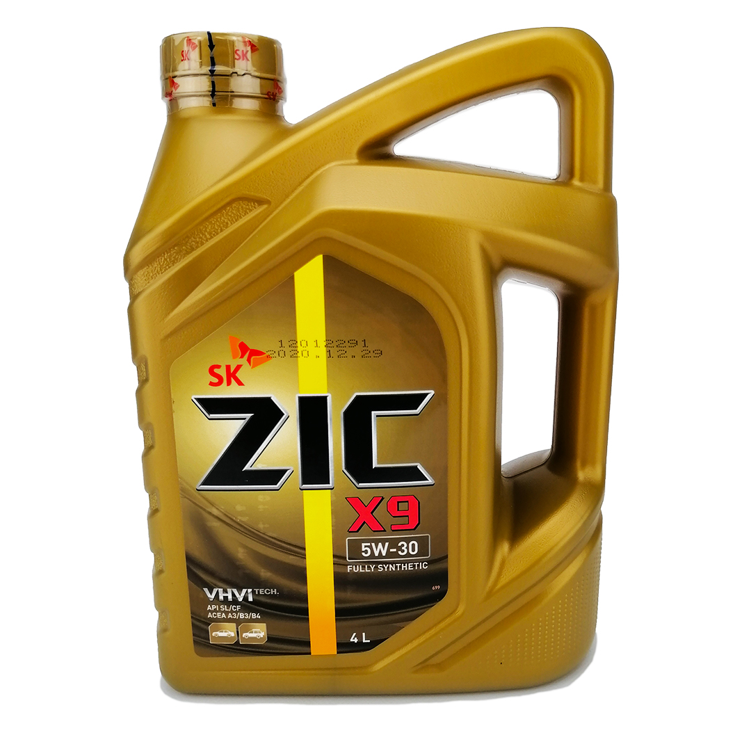 Олива моторна 5W-30 4л X9 ZIC